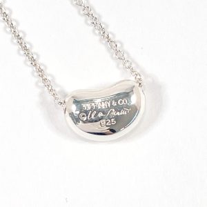 Tiffany Small Bean Necklace 12mm