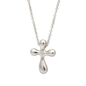 Tiffany & Co Elsa Peretti Cross Pendant Silver