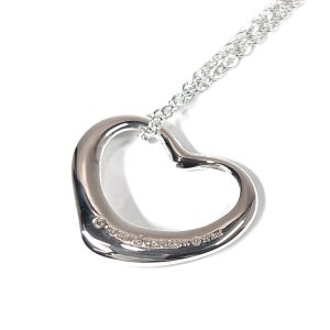 Tiffany & Co. Elsa Peretti Open heart Necklace 16mm