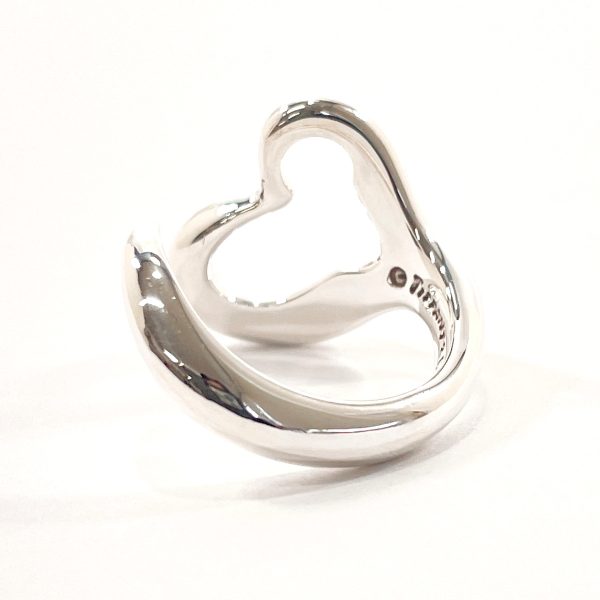 Tiffany Open Heart Ring silver